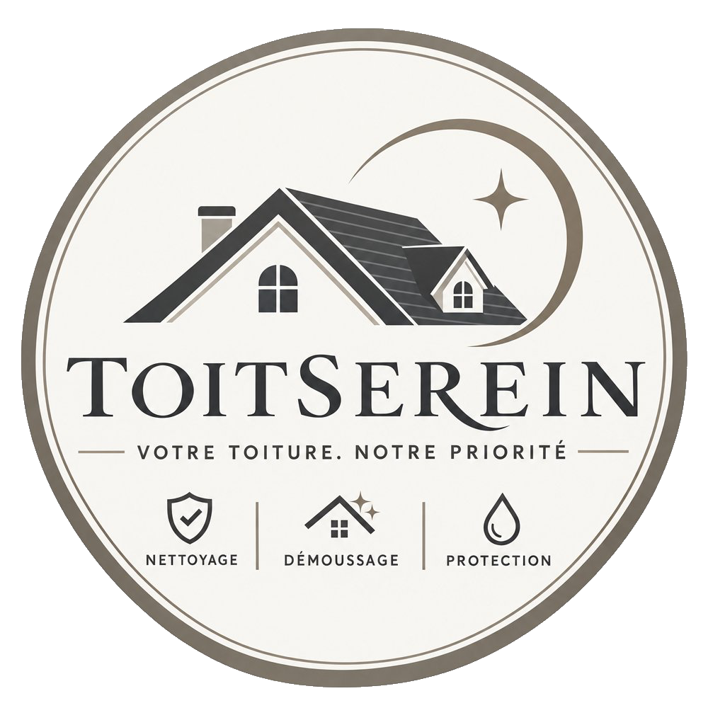 Logo Toit Serein, couvreur zingueur